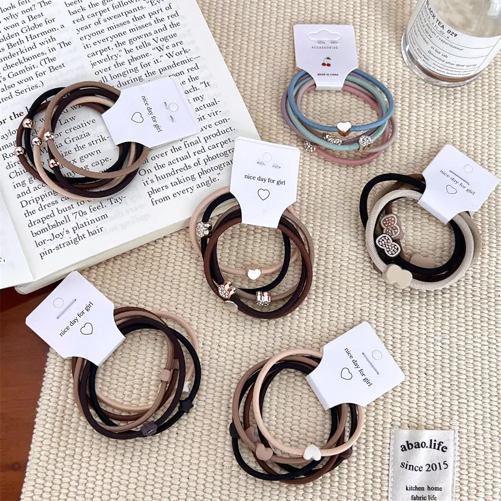 Milk Brown Hair Band 5.5cm Set — feature 46