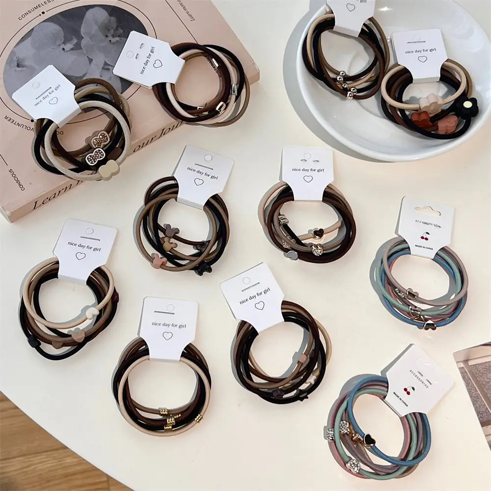 Milk Brown Hair Band 5.5cm Set — feature 48