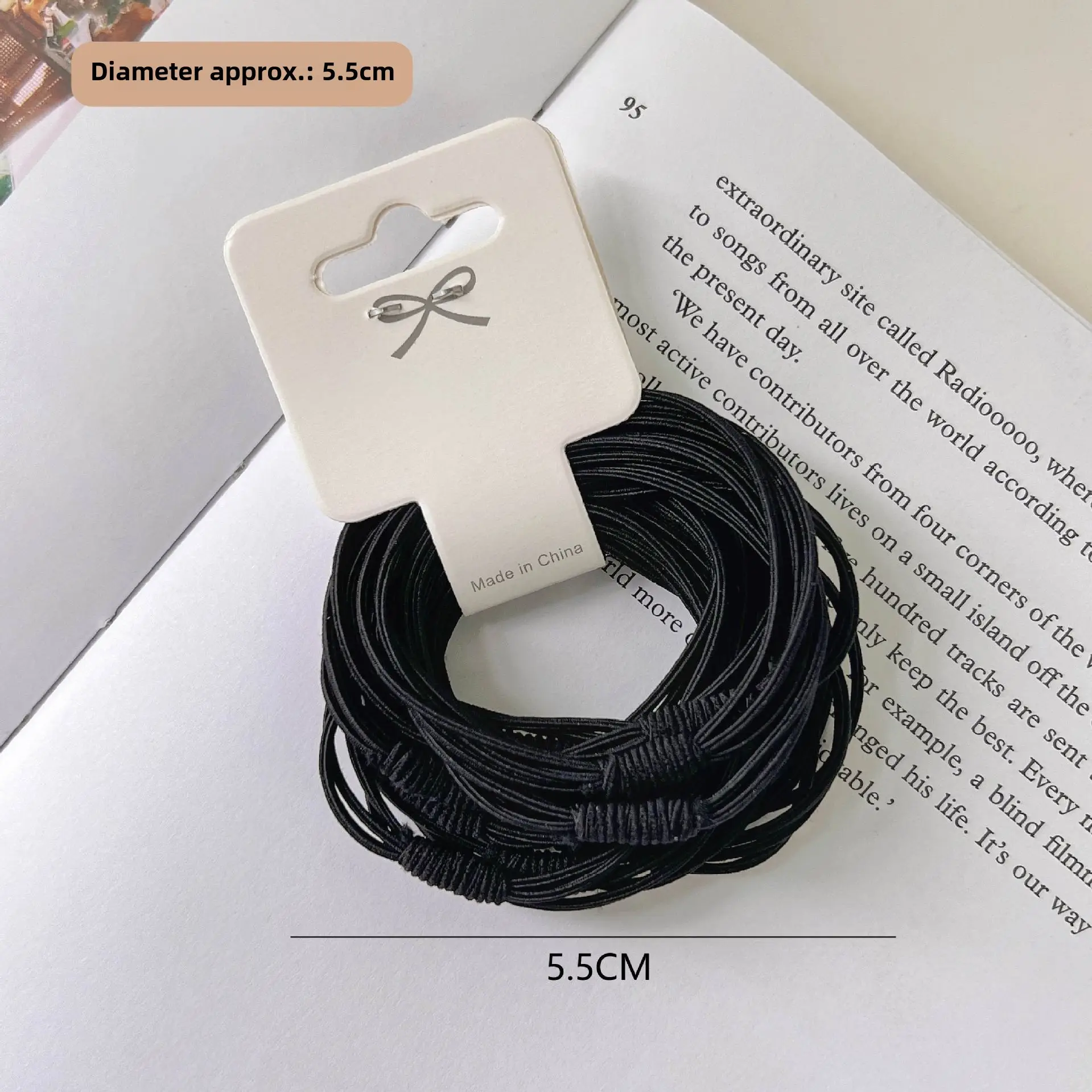Milk Brown Hair Band 5.5cm Set
