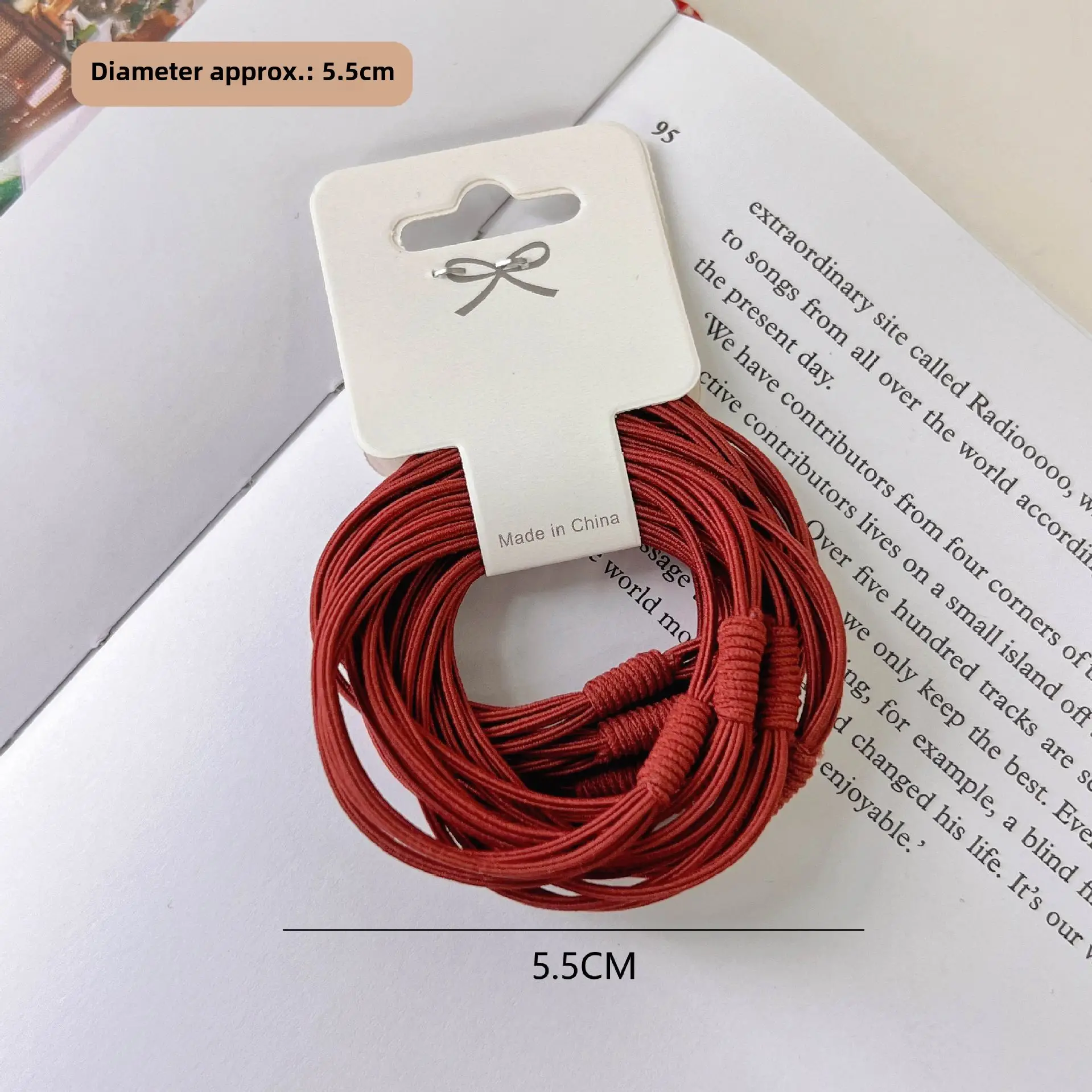 Milk Brown Hair Band 5.5cm Set