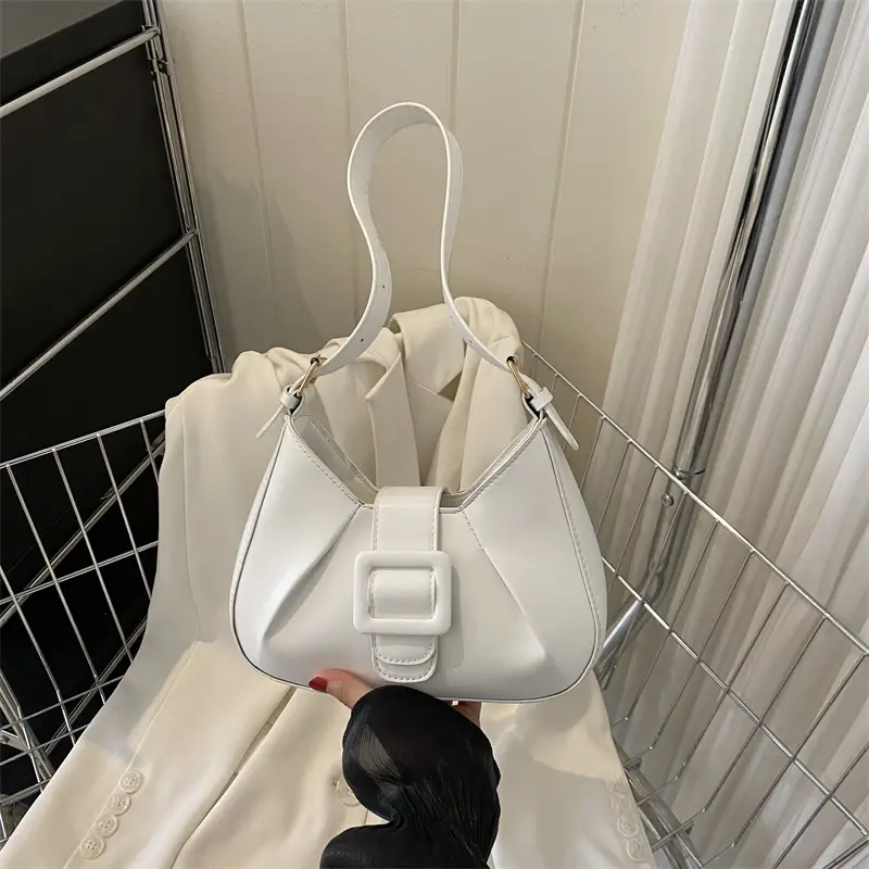 Women Textured Shoulder Bag Brown 2023 - Image 9