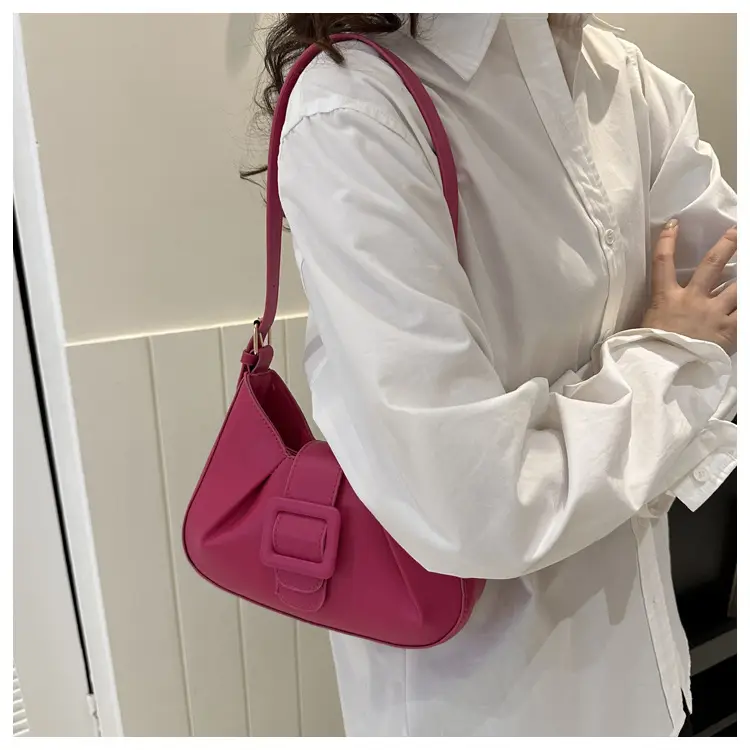Women Textured Shoulder Bag Brown 2023 — feature 11