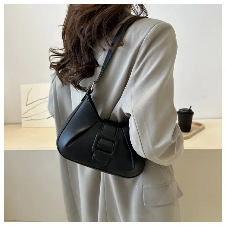Women Textured Shoulder Bag Brown 2023 — feature 14