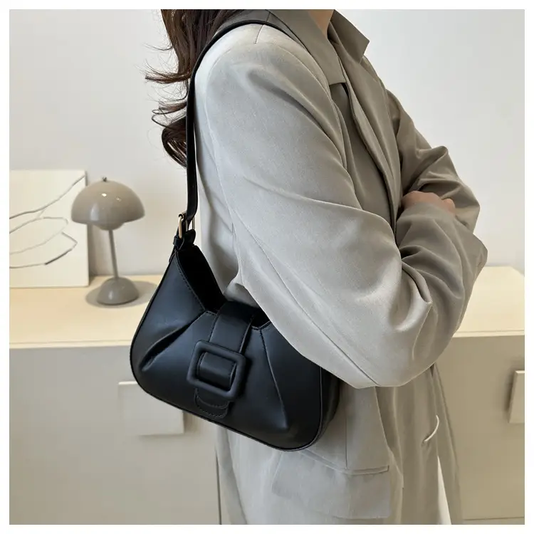 Women Textured Shoulder Bag Brown 2023 — feature 15