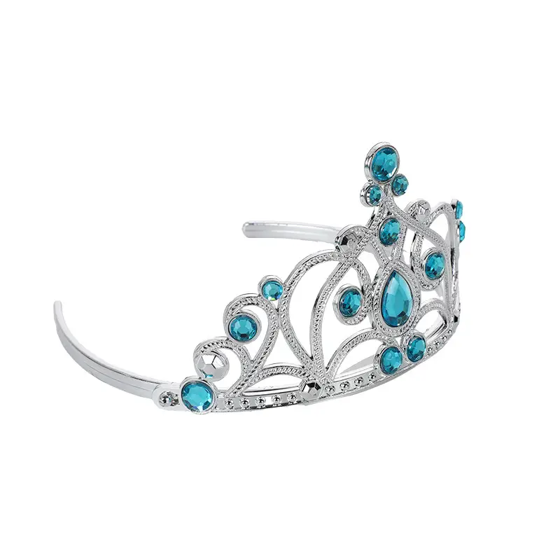 Elsa Princess Crown with Red Diamonds for Girls - Image 11
