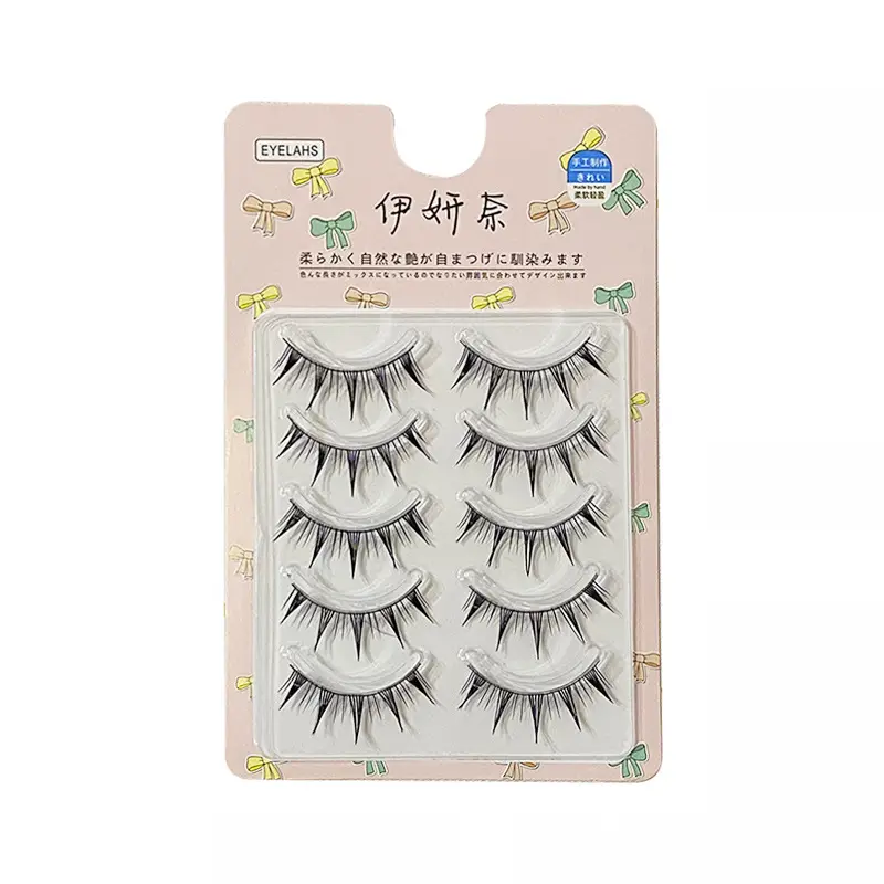 Black False Eyelashes Devil Thick Whole Cluster Barbie Set - Image 7