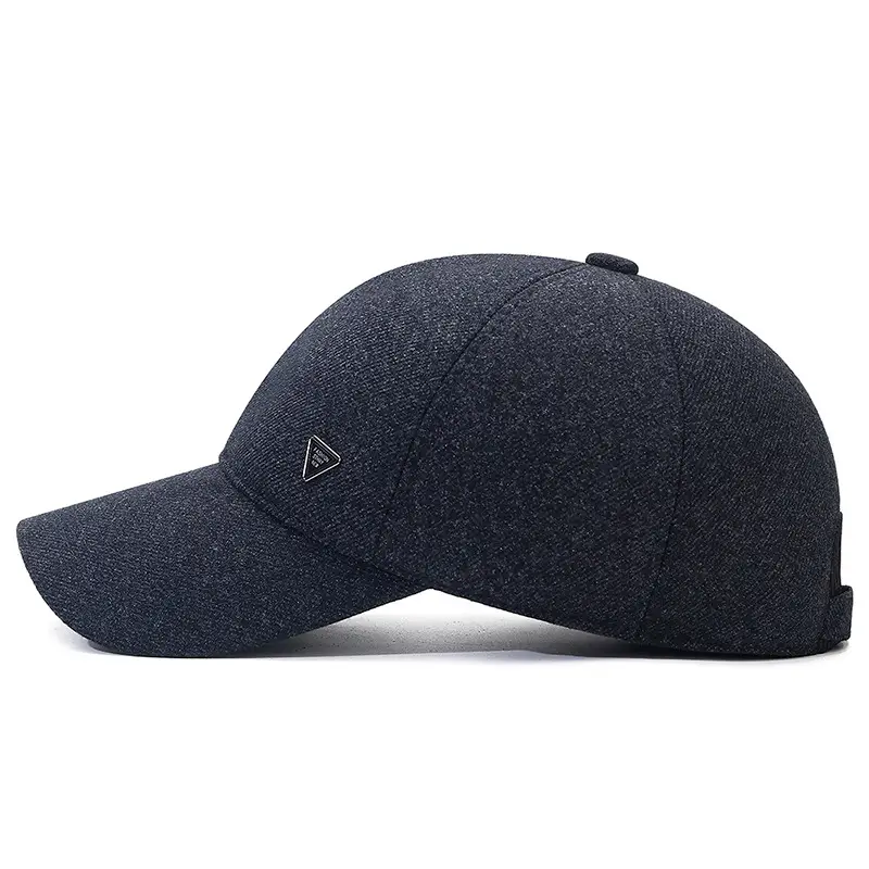 Winter Baseball Cap for Men Thick Warm Ear Protection