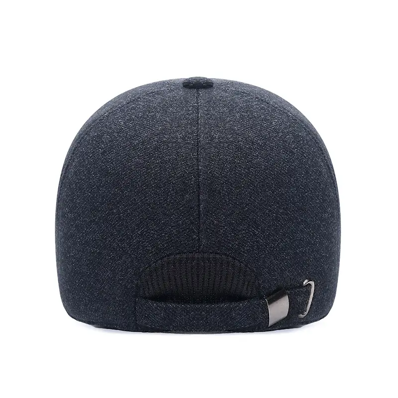 Winter Baseball Cap for Men Thick Warm Ear Protection