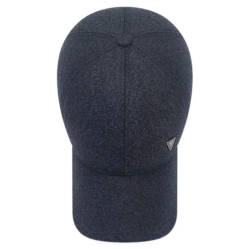 Winter Baseball Cap for Men Thick Warm Ear Protection