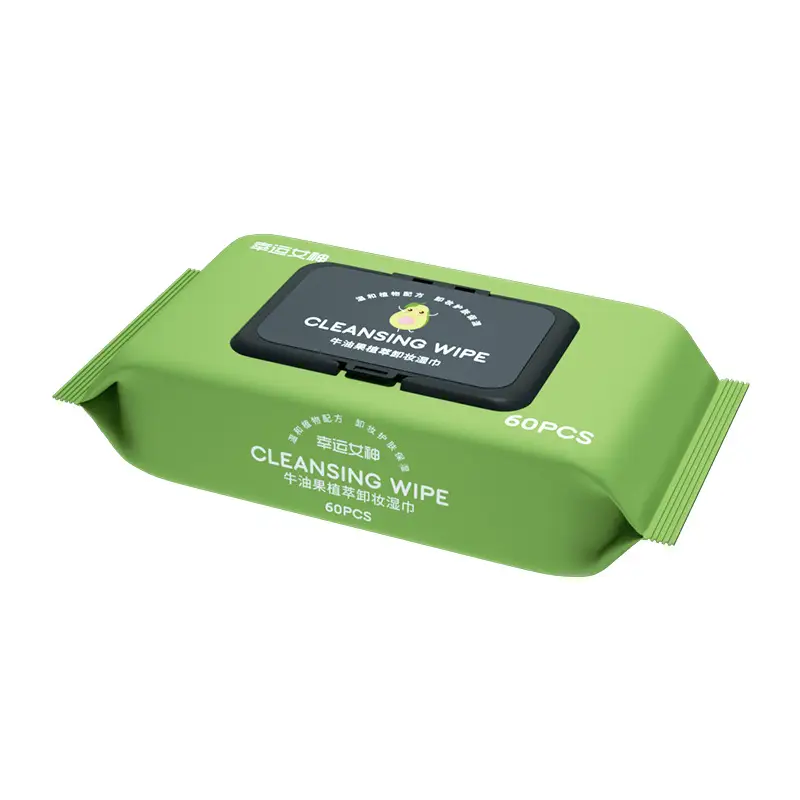 60 Pack Green Makeup Remover Wet Wipes - Image 7