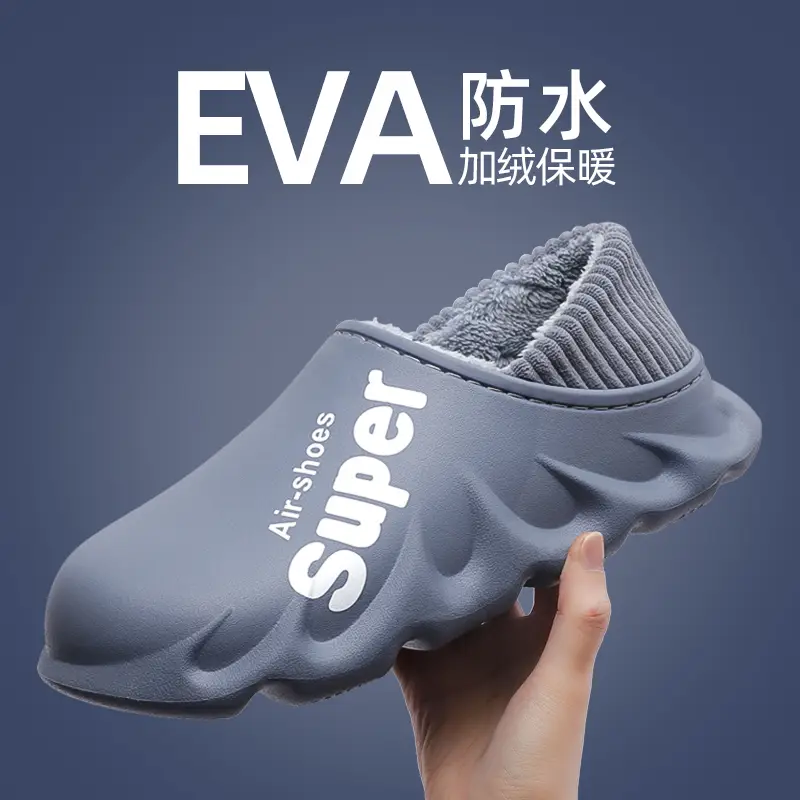 Cotton Slippers for Women, Autumn and Winter Indoor Home Wear, 2026 New Postpartum Maternity Slippers, Thin Style Slippers for Outdoor Wear, Men's Style