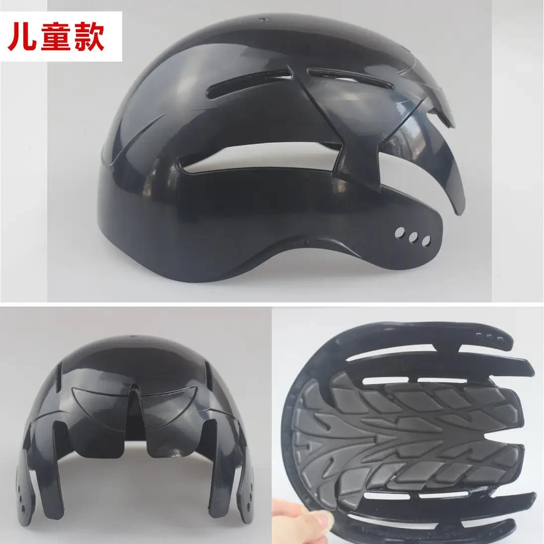 Children's Green Baseball Cap Drop Resistant Travel Cycling Safety - Image 4