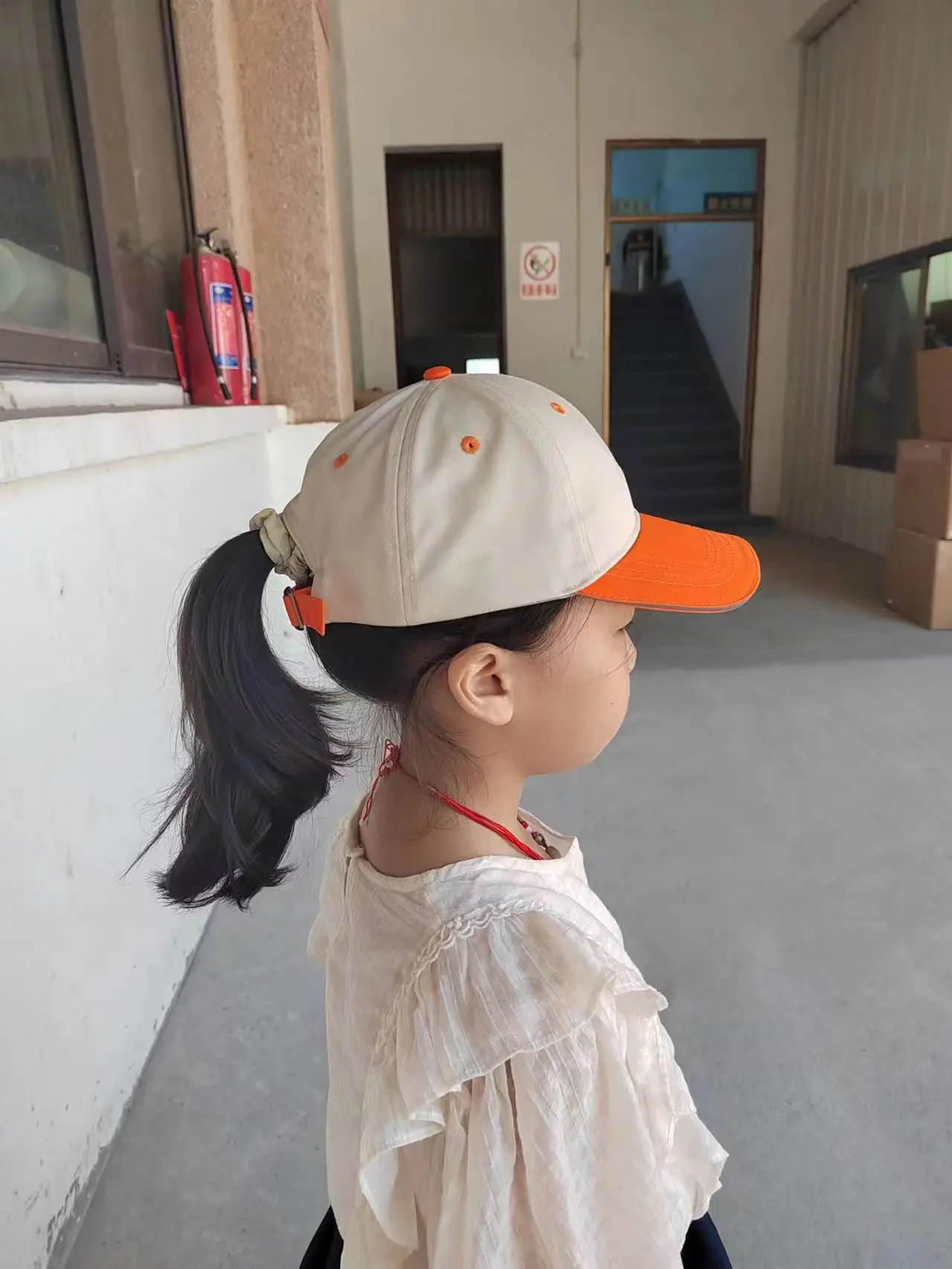Children's Green Baseball Cap Drop Resistant Travel Cycling Safety — feature 12