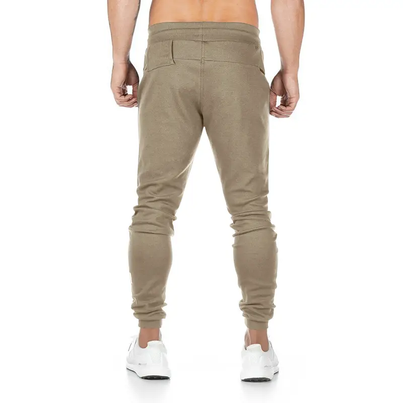 Men's Beige Jogger Pants Casual Sweatpants Winter Comfort — feature 32