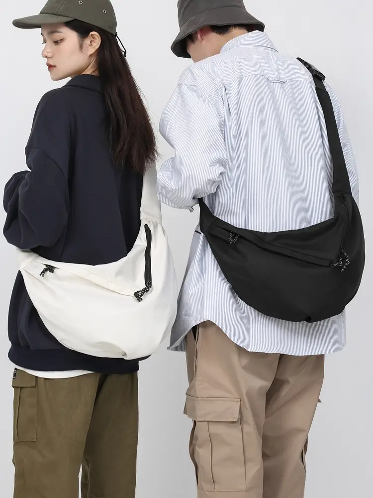 White Crossbody Bag for Women Unisex Harajuku Style - Image 7