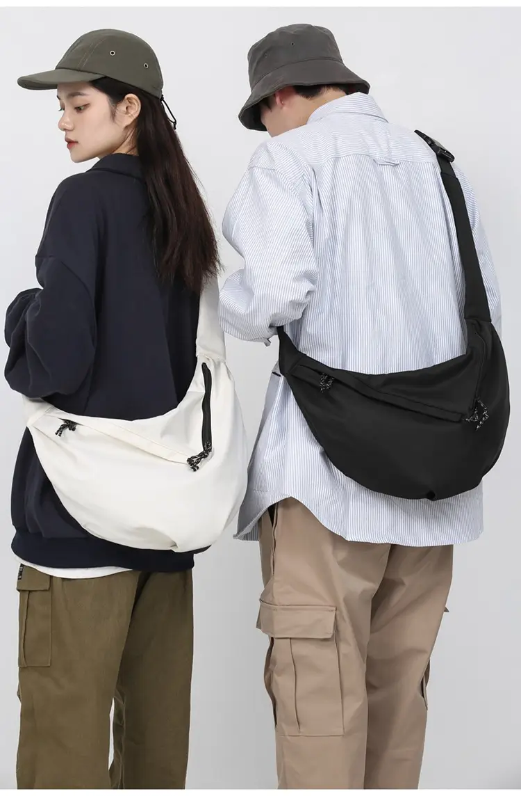 White Crossbody Bag for Women Unisex Harajuku Style — feature 12