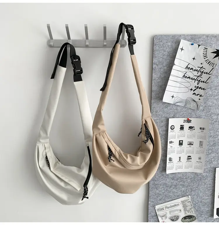 White Crossbody Bag for Women Unisex Harajuku Style — feature 16