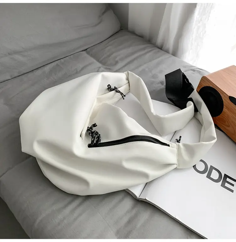 White Crossbody Bag for Women Unisex Harajuku Style — feature 23
