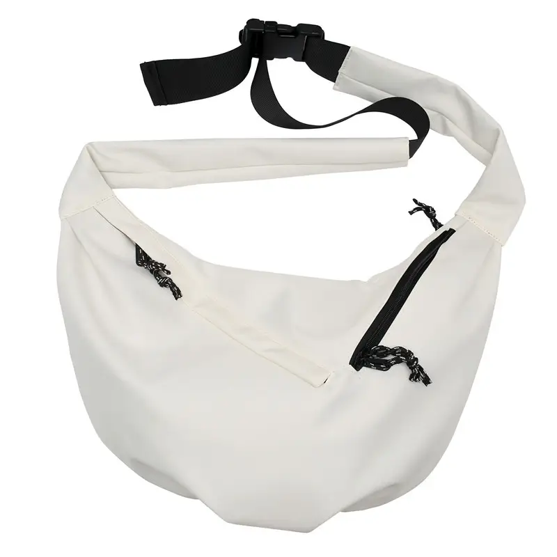 White Crossbody Bag for Women Unisex Harajuku Style - Image 2