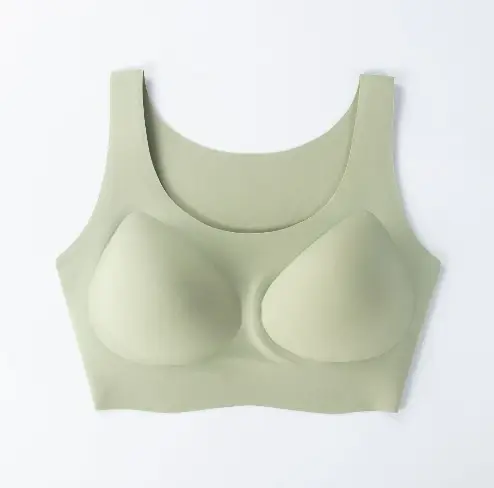 Same Bra Non-rimless Vest Bra Non-marking Ice Silk Bra Underwear Women's Sexy Bra Push-up - Image 7