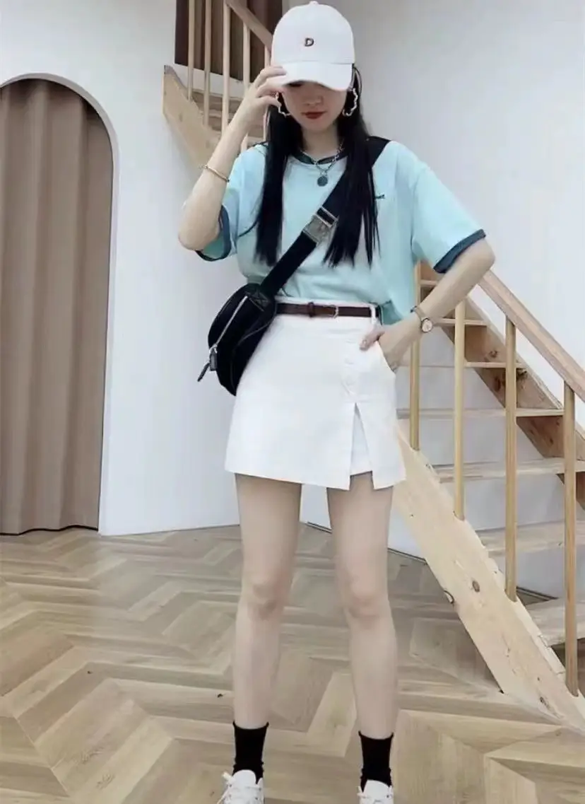 Women's High Waist Washable Cotton Shorts Black — feature 16