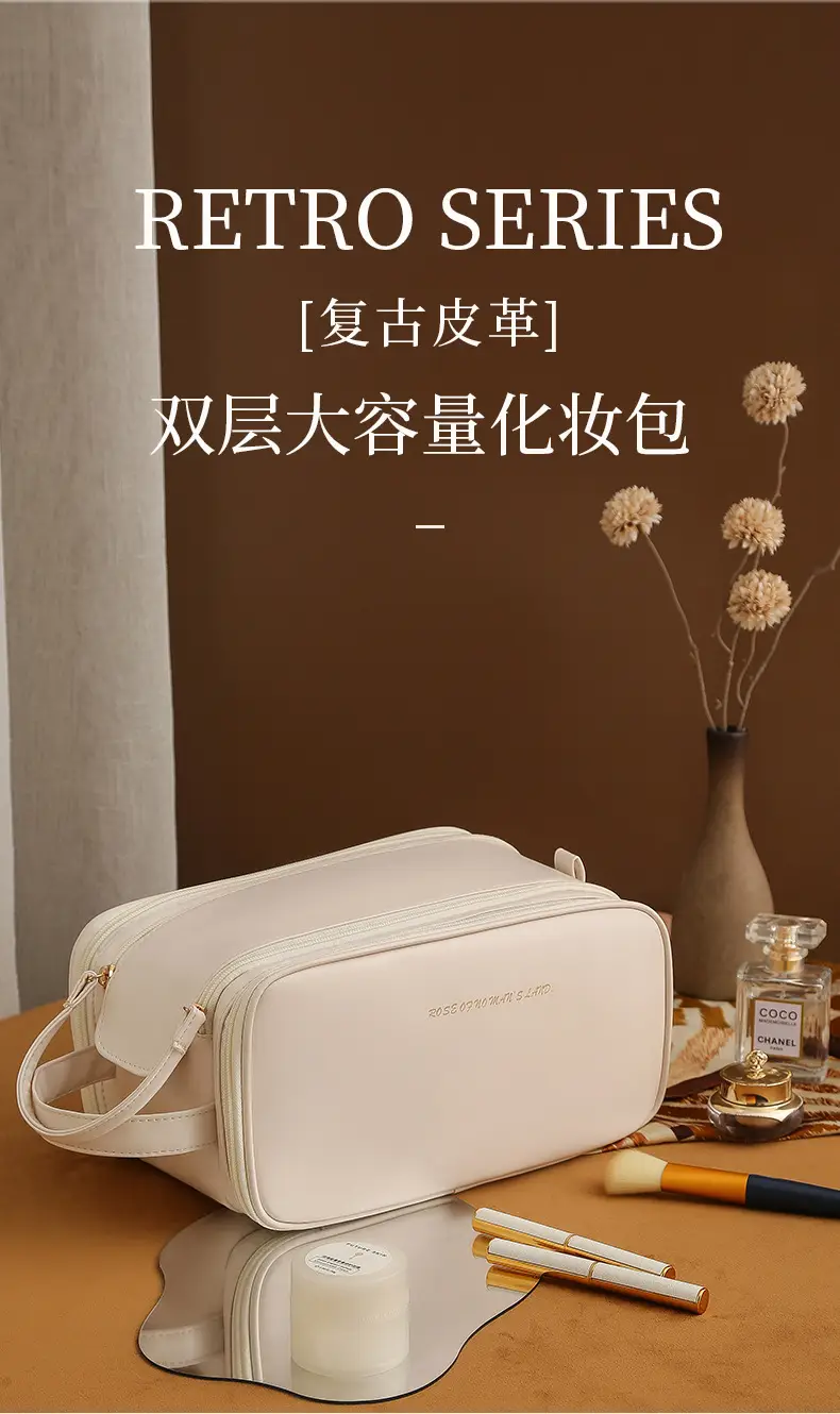 Makeup Brush Travel Bag Women 2023 Large Capacity — feature 1