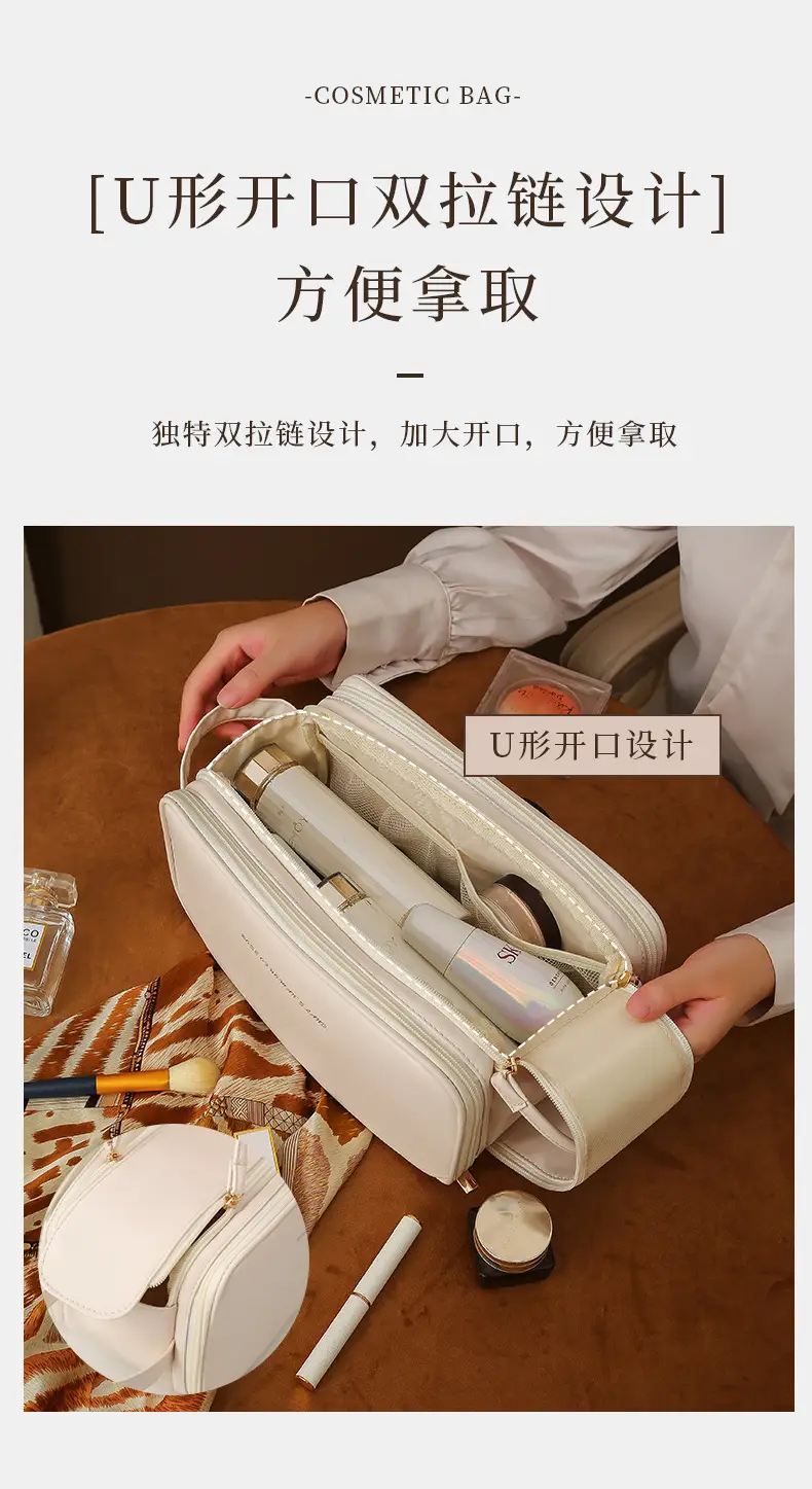 Makeup Brush Travel Bag Women 2023 Large Capacity — feature 11