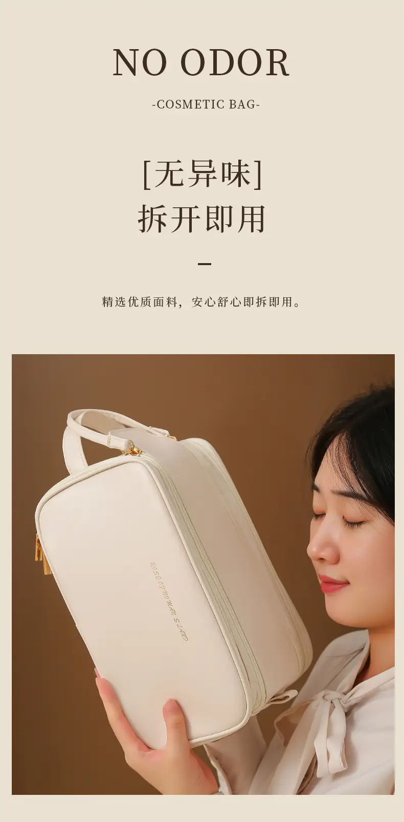Makeup Brush Travel Bag Women 2023 Large Capacity — feature 12