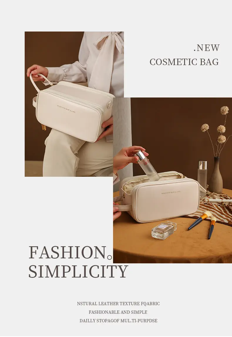 Makeup Brush Travel Bag Women 2023 Large Capacity — feature 2