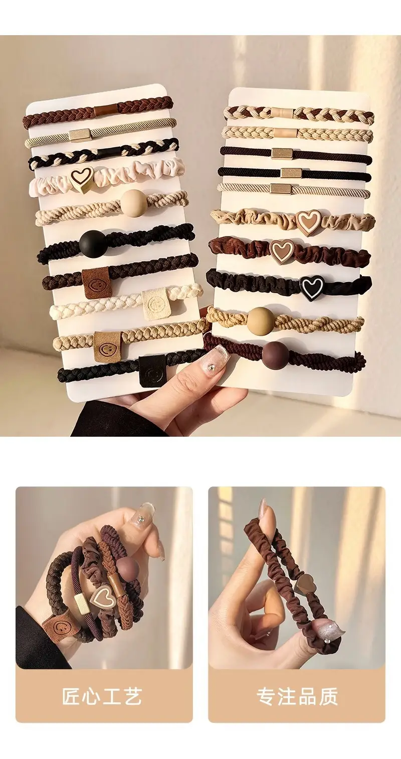 2023 New Headband for Girls Rubber Hair Tie Rope — feature 5