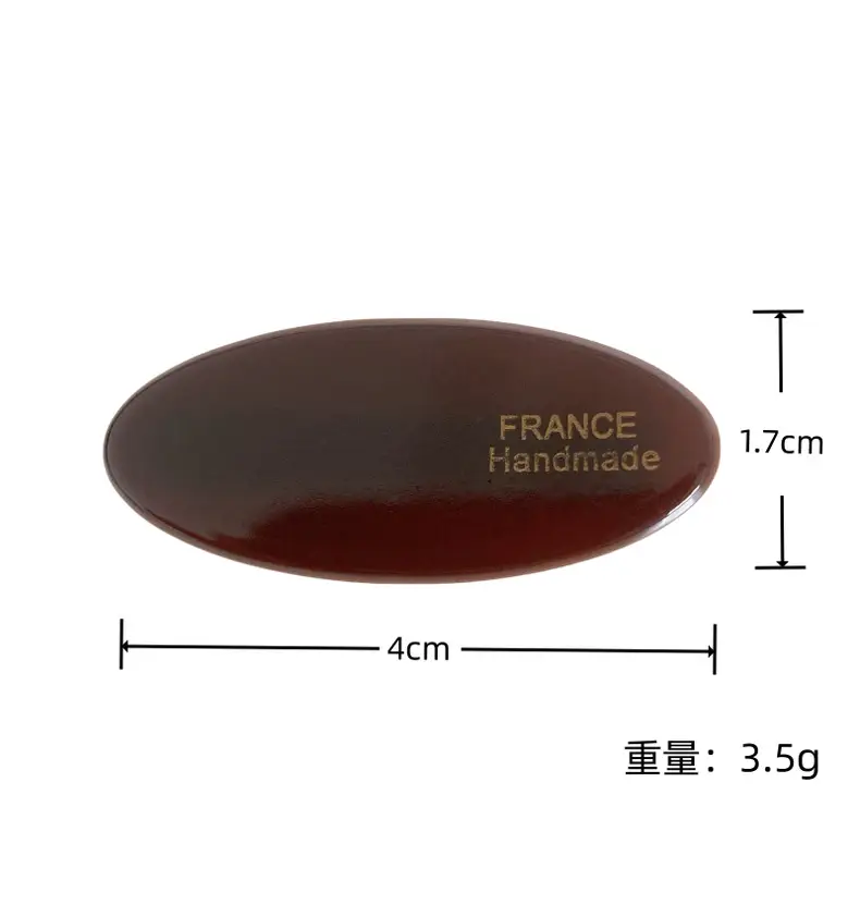 Gold Label Cream Acetate Hairpin Clip for Women — feature 5