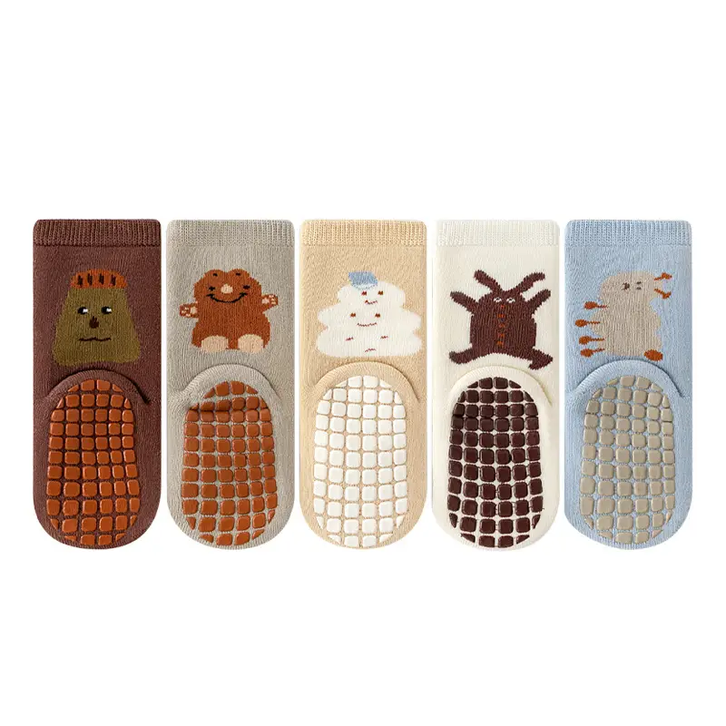 Baby floor socks winter Terry thickened warm baby socks newborn boys Girls children mid-calf socks - Image 10