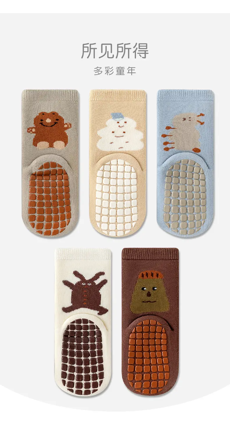 Baby floor socks winter Terry thickened warm baby socks newborn boys Girls children mid-calf socks — feature 13
