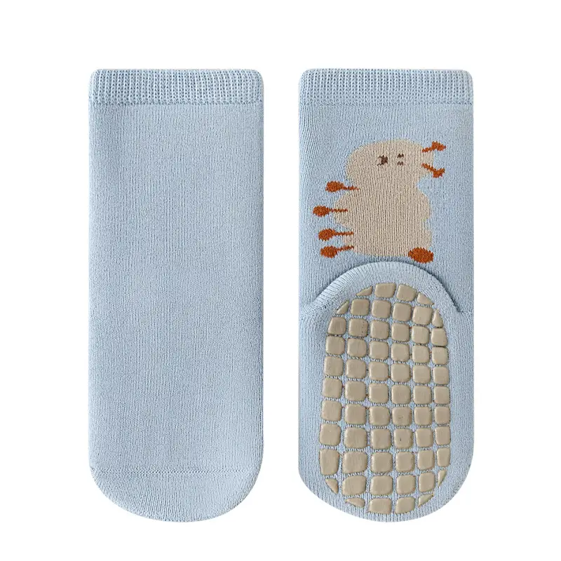 Baby floor socks winter Terry thickened warm baby socks newborn boys Girls children mid-calf socks - Image 3