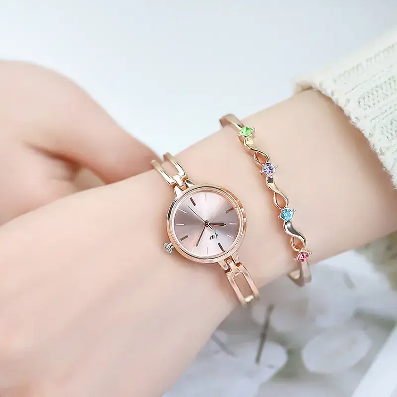 Jw Rose Gold Women's Quartz Bracelet Watch