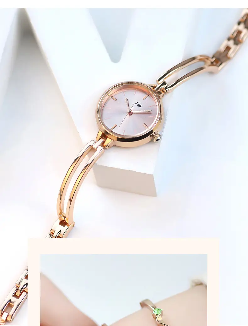 Jw Rose Gold Women's Quartz Bracelet Watch — feature 3