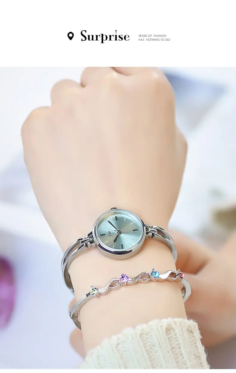 Jw Rose Gold Women's Quartz Bracelet Watch — feature 6