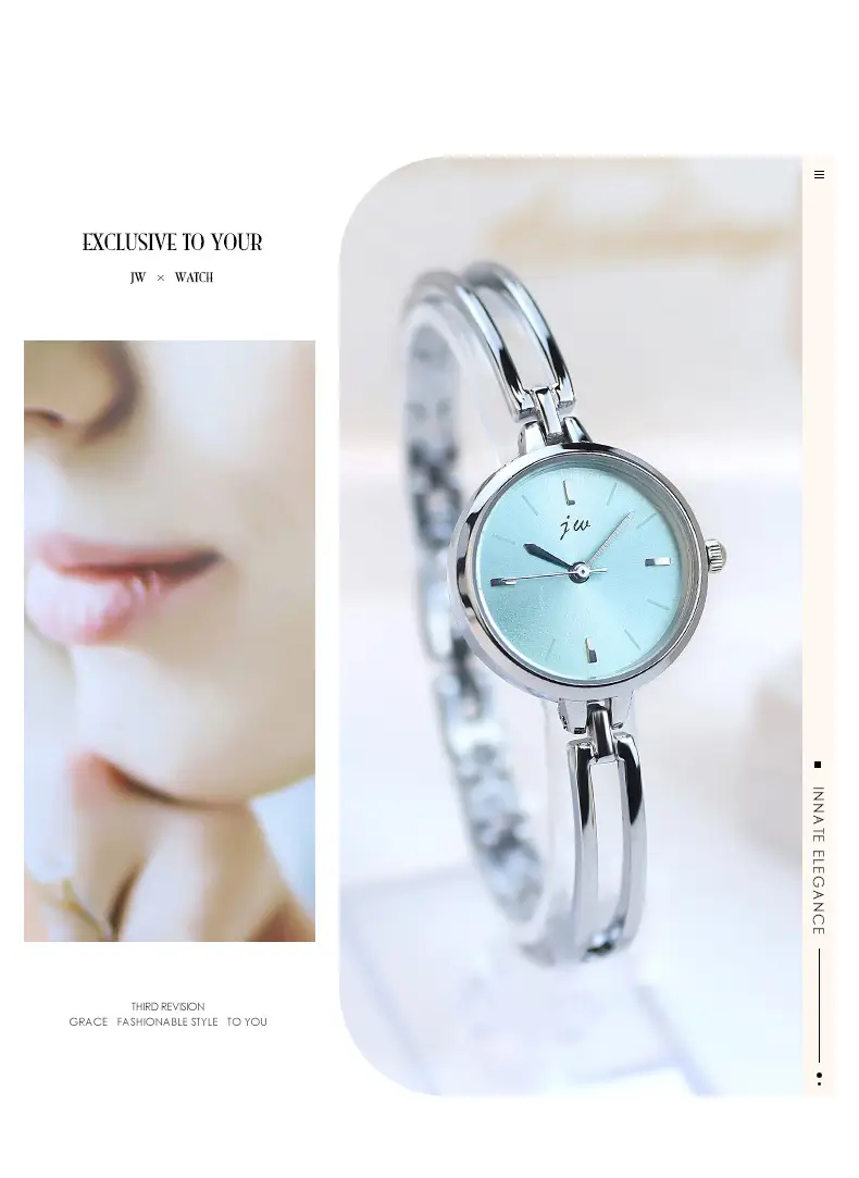 Jw Rose Gold Women's Quartz Bracelet Watch — feature 7