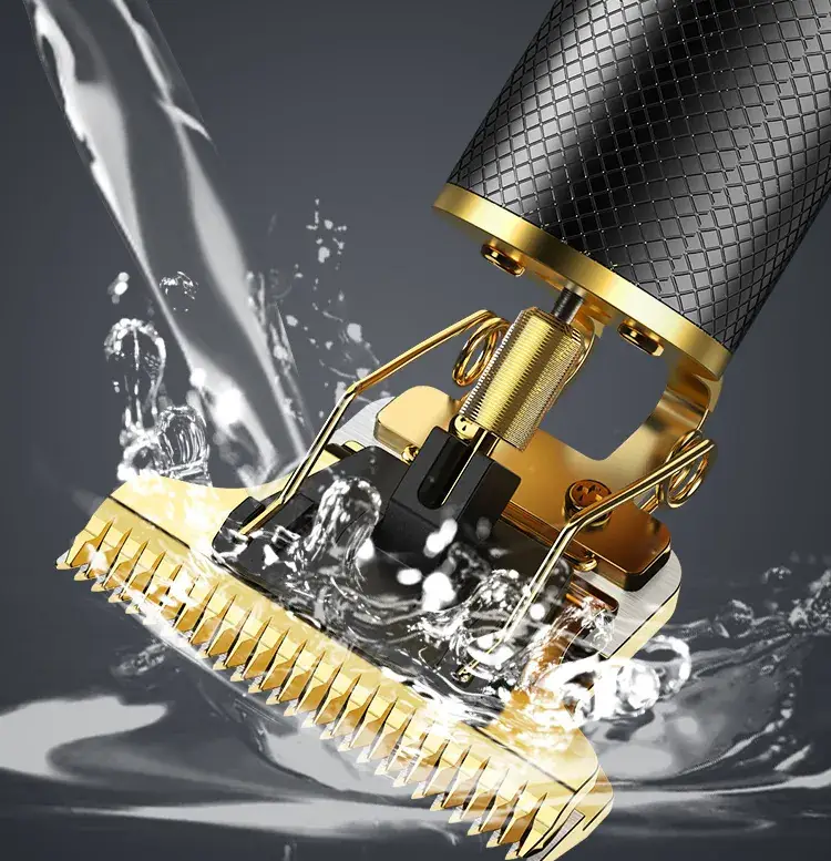Rechargeable Hair Clipper with 5 Blades & Cleaning Brush — feature 26