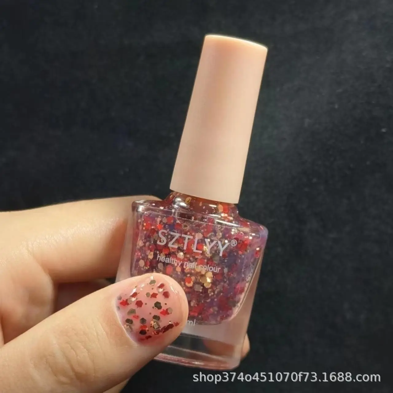 Sztly Nail Polish Multi Colors Tearable Water Based — feature 12