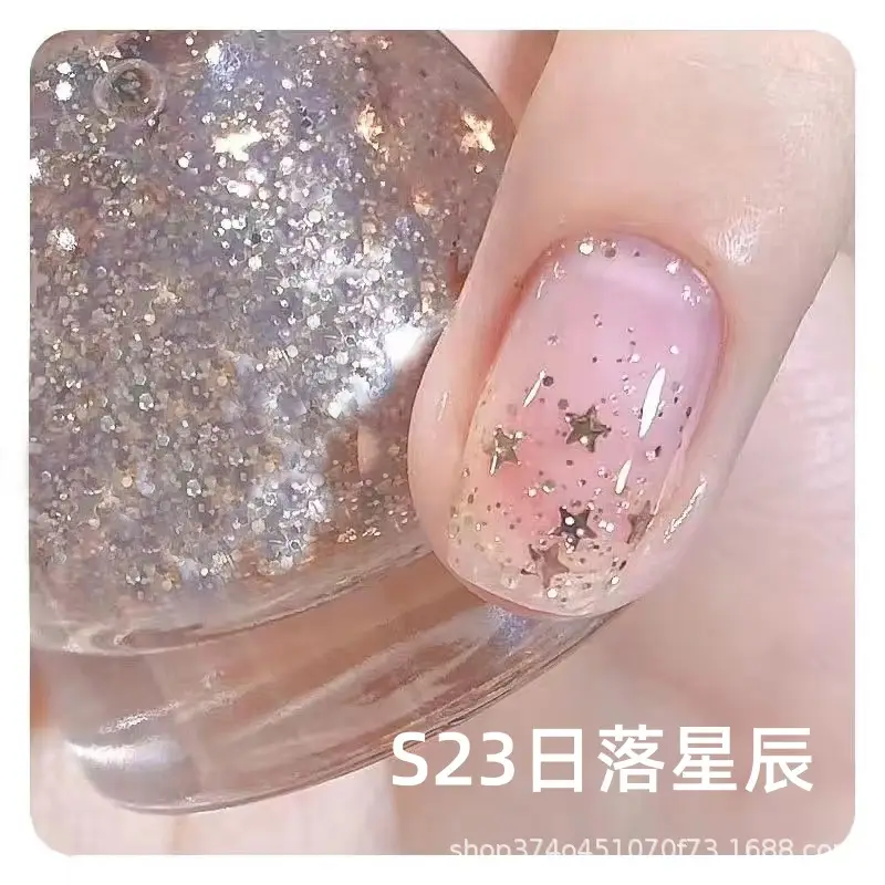 Sztly Nail Polish Multi Colors Tearable Water Based - Image 22
