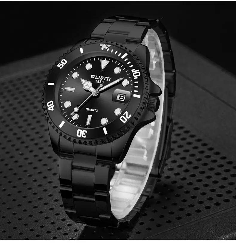 Men's Green Water Ghost Automatic Watch with Calendar & Stainless Steel Band — feature 15