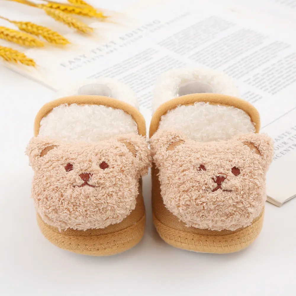 2023 new autumn and winter cute cartoon baby shoes baby shoes 0-1 years old newborn soft bottom toddler shoes warm — feature 10