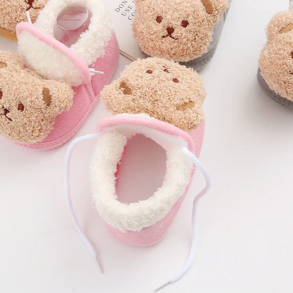2023 new autumn and winter cute cartoon baby shoes baby shoes 0-1 years old newborn soft bottom toddler shoes warm — feature 18