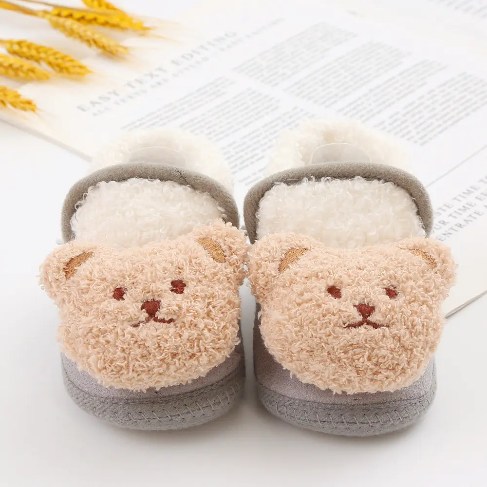 2023 new autumn and winter cute cartoon baby shoes baby shoes 0-1 years old newborn soft bottom toddler shoes warm — feature 8