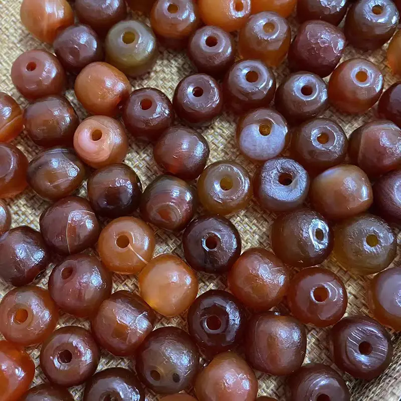 Red Agate Beads 12x13mm Wholesale High Oil Coated