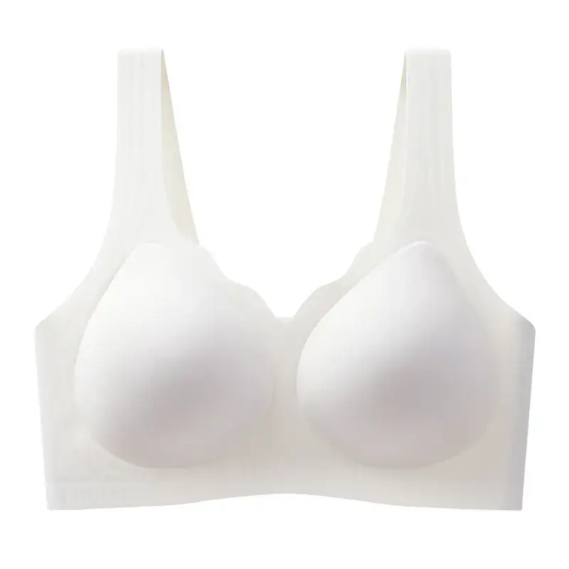 2023 Wireless Sports Bra Black Full Cup Support - Image 40