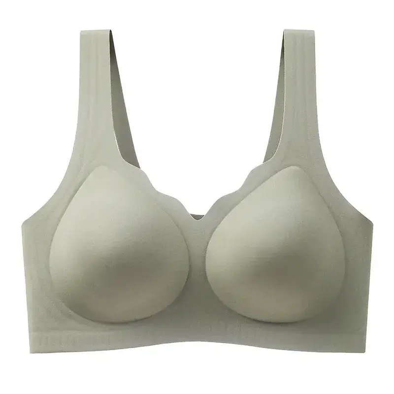 2023 Wireless Sports Bra Black Full Cup Support - Image 28