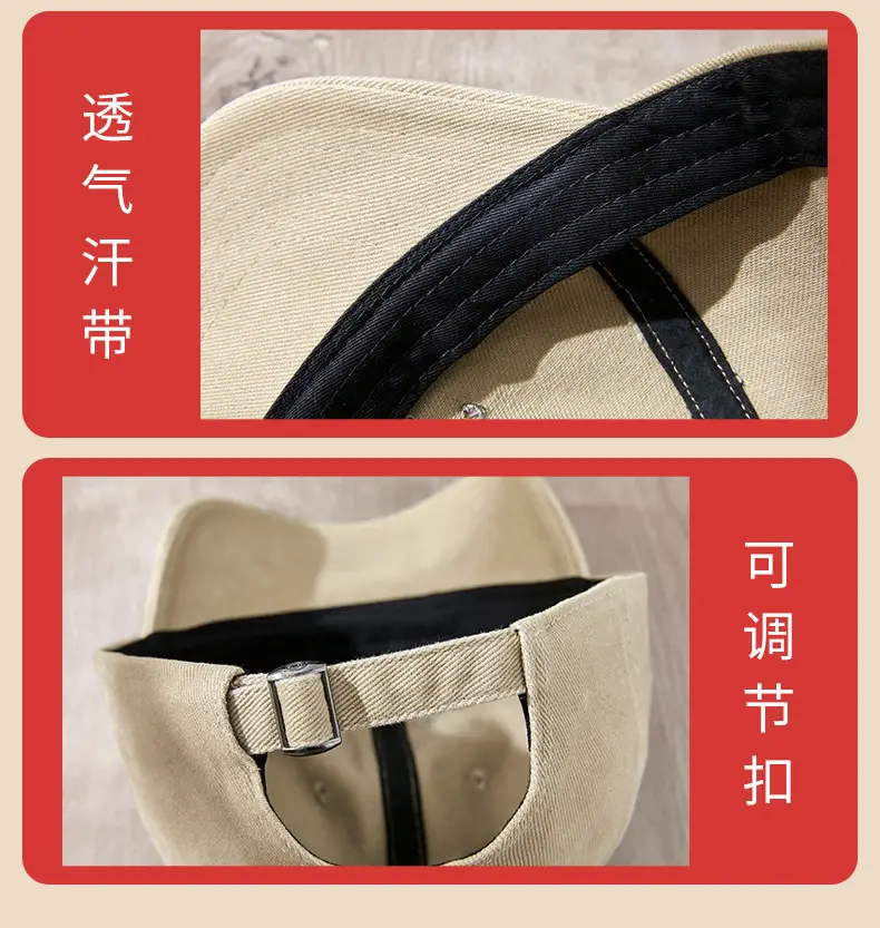 Retro Letter Embroidered Baseball Cap for Men Women — feature 23