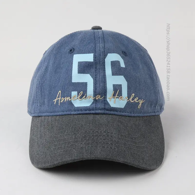 American Retro Baseball Cap Women Men Sun Proof Peaked - Image 4